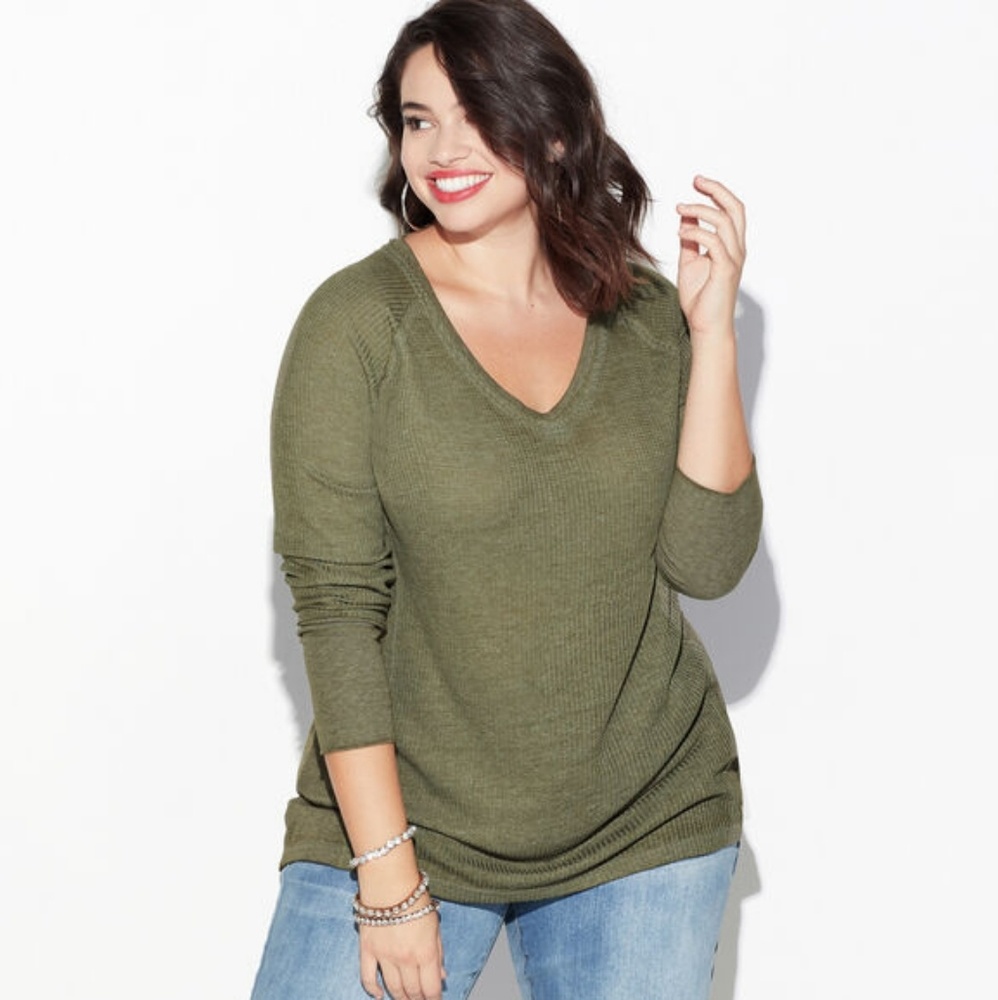 Loralette Thermal Raglan Top